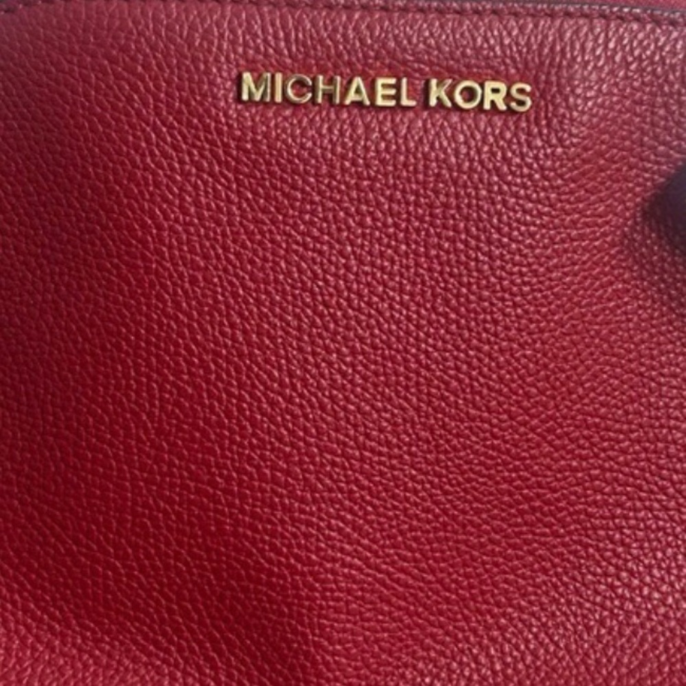 Michael Kors Red Crossbody! - Picture 2 of 3